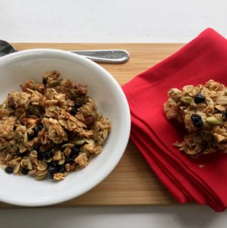 Coconut Almond Granola Clusters